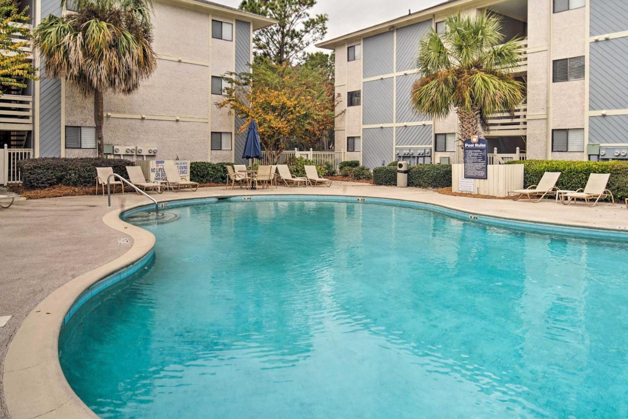 Hilton Head Condo - Walk To Folly Field Beach! 希爾頓黑德島 外观 照片